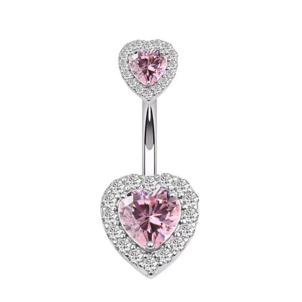 Persönlichkeits Nabelpiercing Barbell Edelstahl Gebogene Bauchnabelringe Mode Bauchringe Täglich