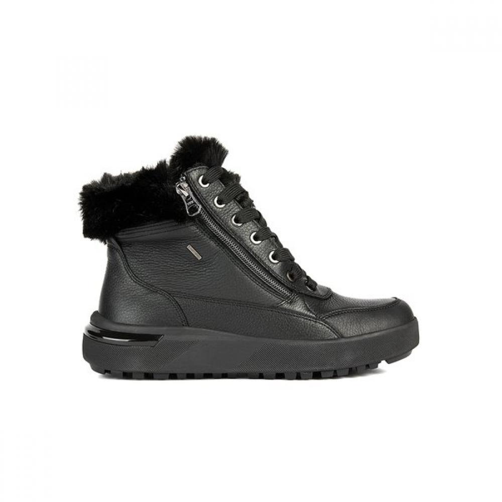 Geox Women S SneakerS Mid Zipper Comfort Dalaila Black 25039 16900₽