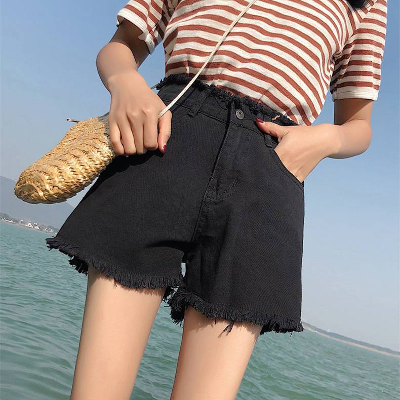 Autumn style design sense letter printing jeans women's loose and thin versatile high waist wide floor mopping straight pants