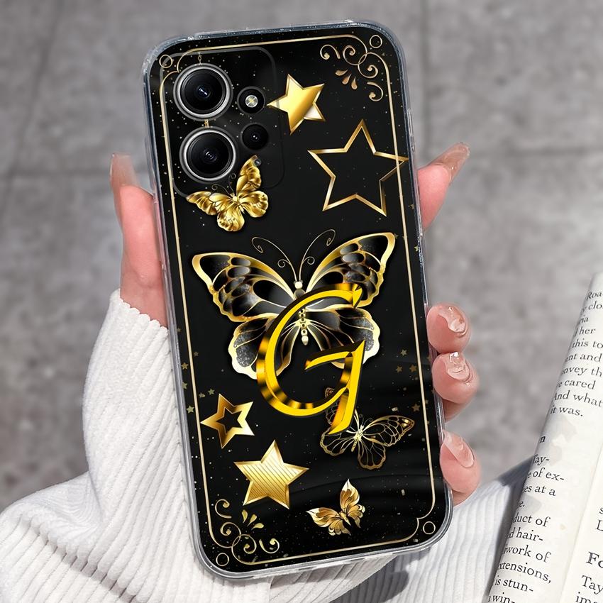 For Redmi Note 12 11 11T Pro Plus 12S 12 Turbo 11S 11SE 5 Plus 5A Pro Phone Cases Star Letters Soft Transparent Silicone Lightweight Back Covers Shell