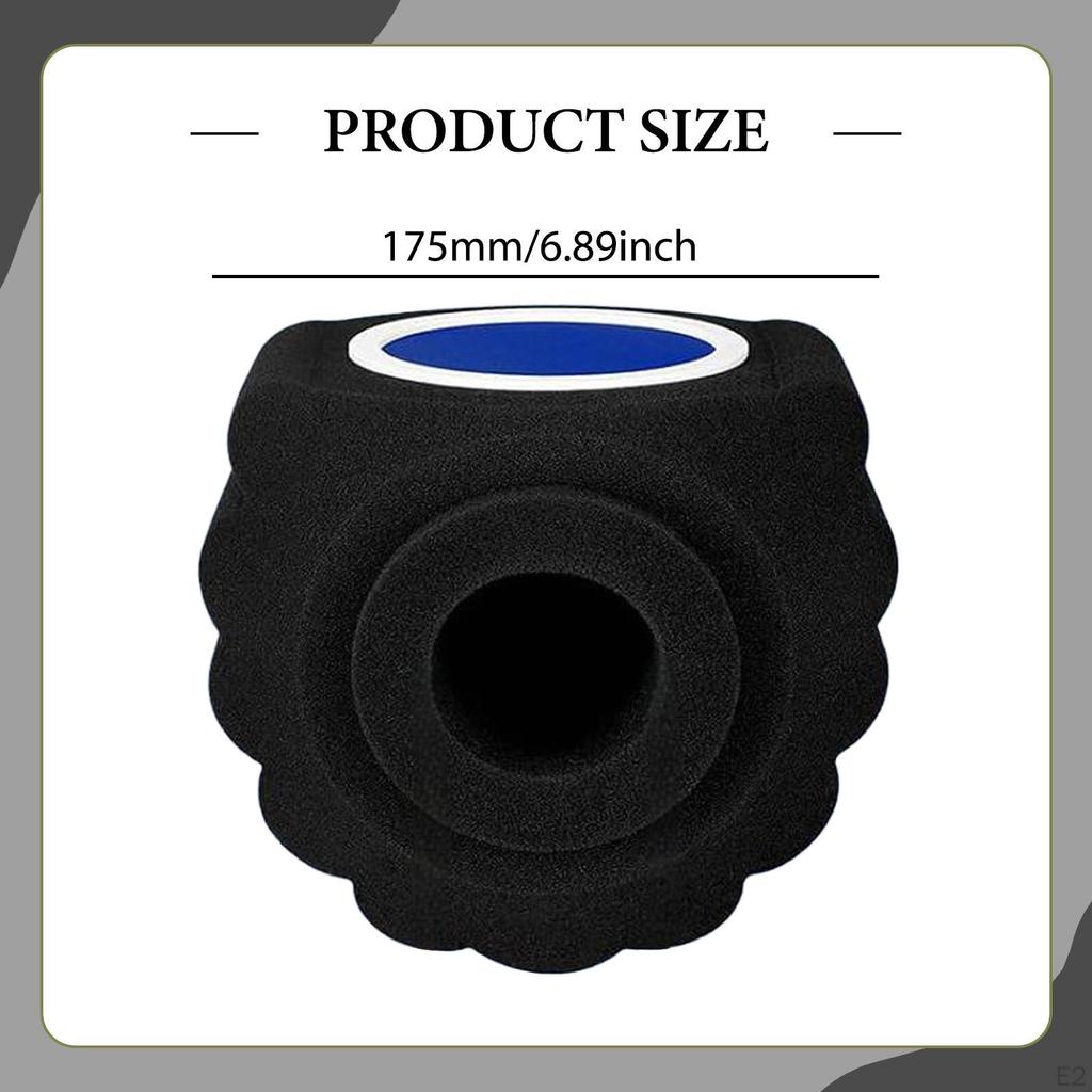 Wind Ball Lightweight Noise Reduction Mic Soundproof Cover for Home Studios