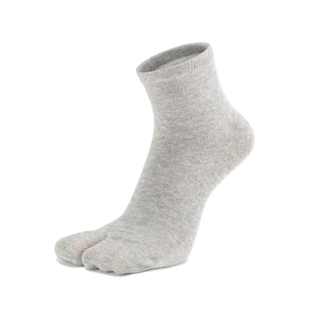 WIOIW Tabi for Casual and Set of 6 Women's Two-Toe Socks, Cotton, Sports, Wear, Commuting, School,