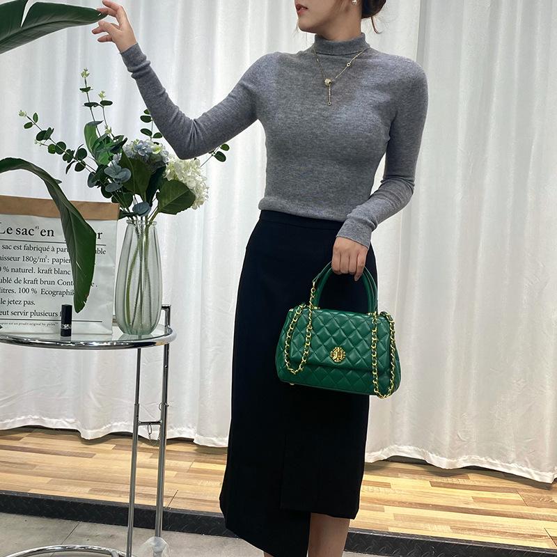 Limited Stock: Women's 100% Pure Wool Seamless Turtleneck Sweater, 48-Count