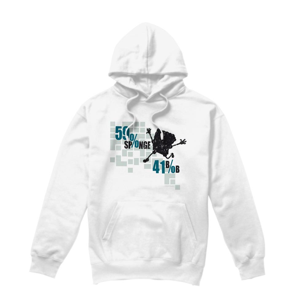 SpongeBob SquarePants Mens 59% Sponge 41% Bob Hoodie