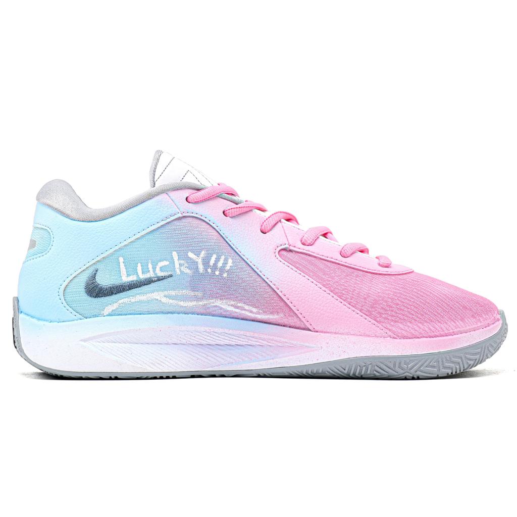 Nike Buty do koszykówki Giannis Freak 6 Męskie Niskie Niebieskie/Różowe FJ7807-102(Zespół241-)