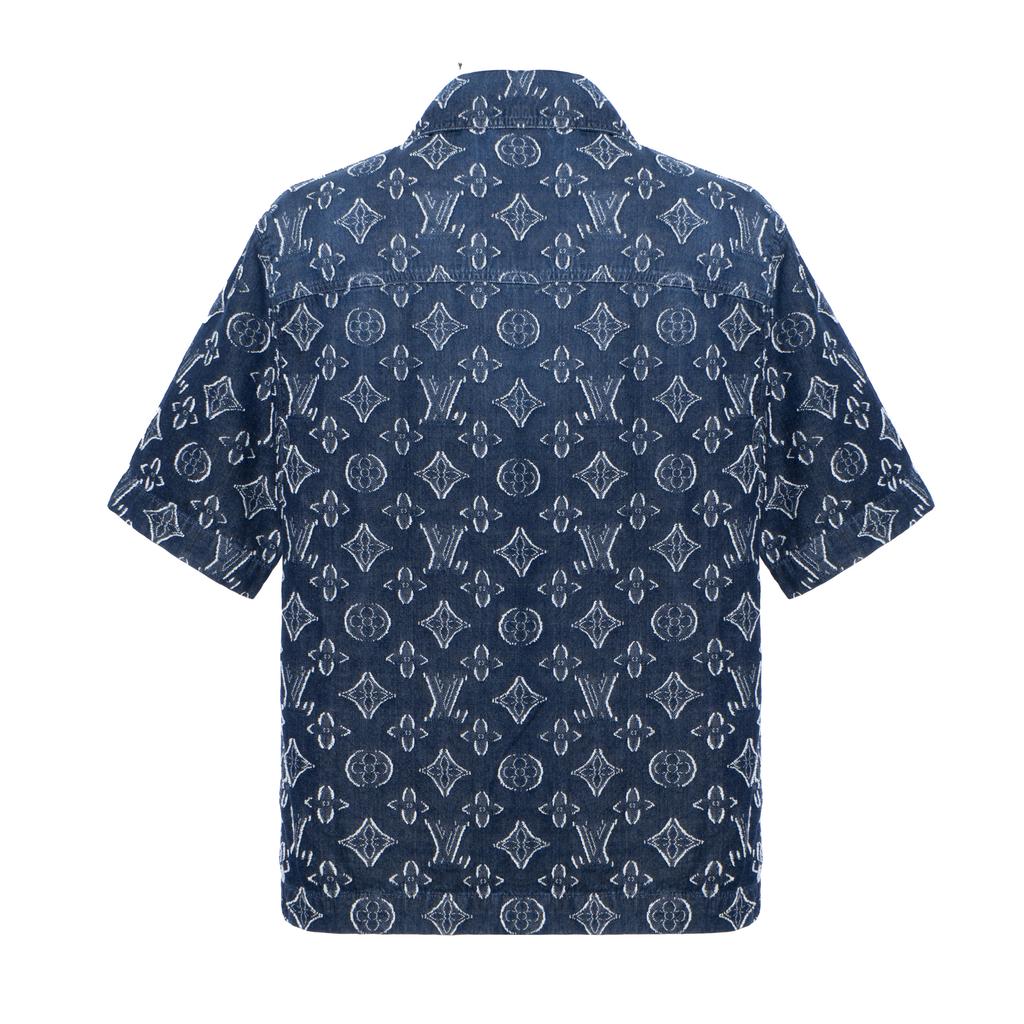 Louis Vuitton FW23 Shirt Men's Blue 1ABXXJ