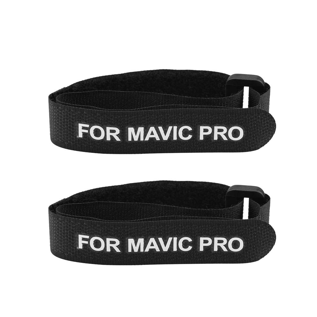 2pcs Propeller Blade Mount for DJI Mavic MINI Mavic AIR 2/2S Pro Platinum 2 Pro Zoom Drone Magic Tape Straps Loop Ties Accessory