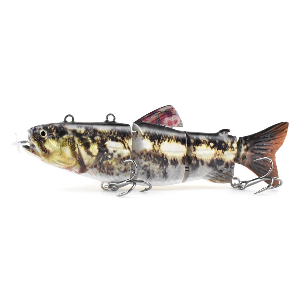 New Luya Bait Automatic Swimming Electronic Fish 130Mm 35G Propeller Smart Bait Rechargeable Luya Bait
