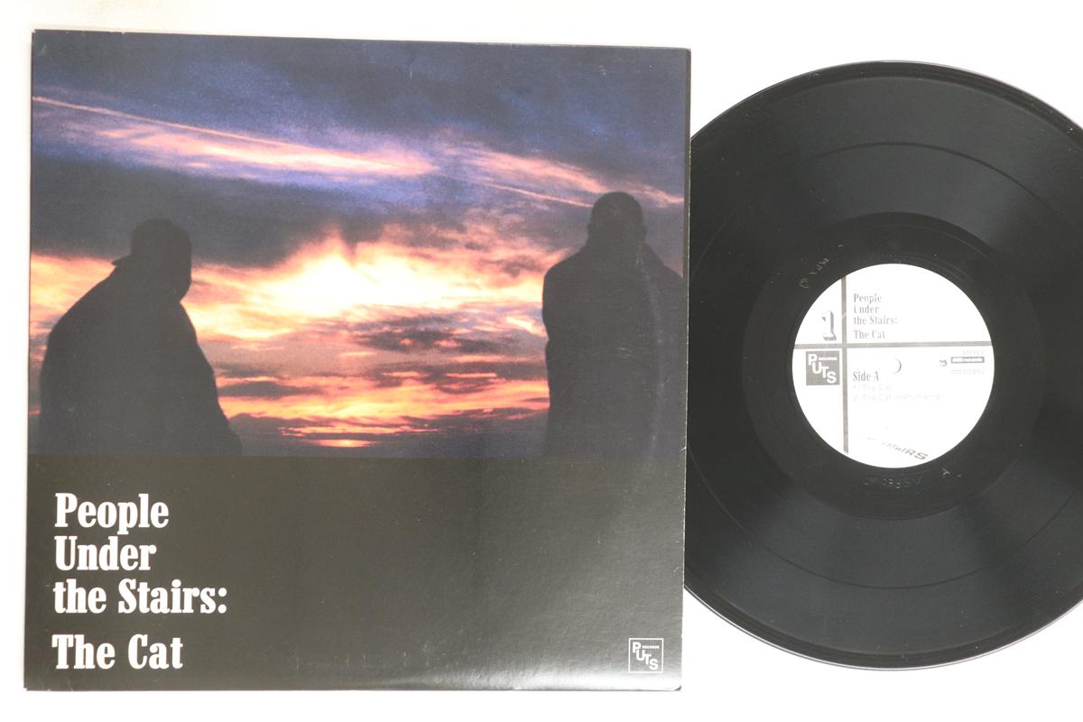 

12inch Record PEOPLE UNDER THE STAIRS - The Cat OM038SV OM Records 2000 US Rap & Hip-Hop/R&B Used