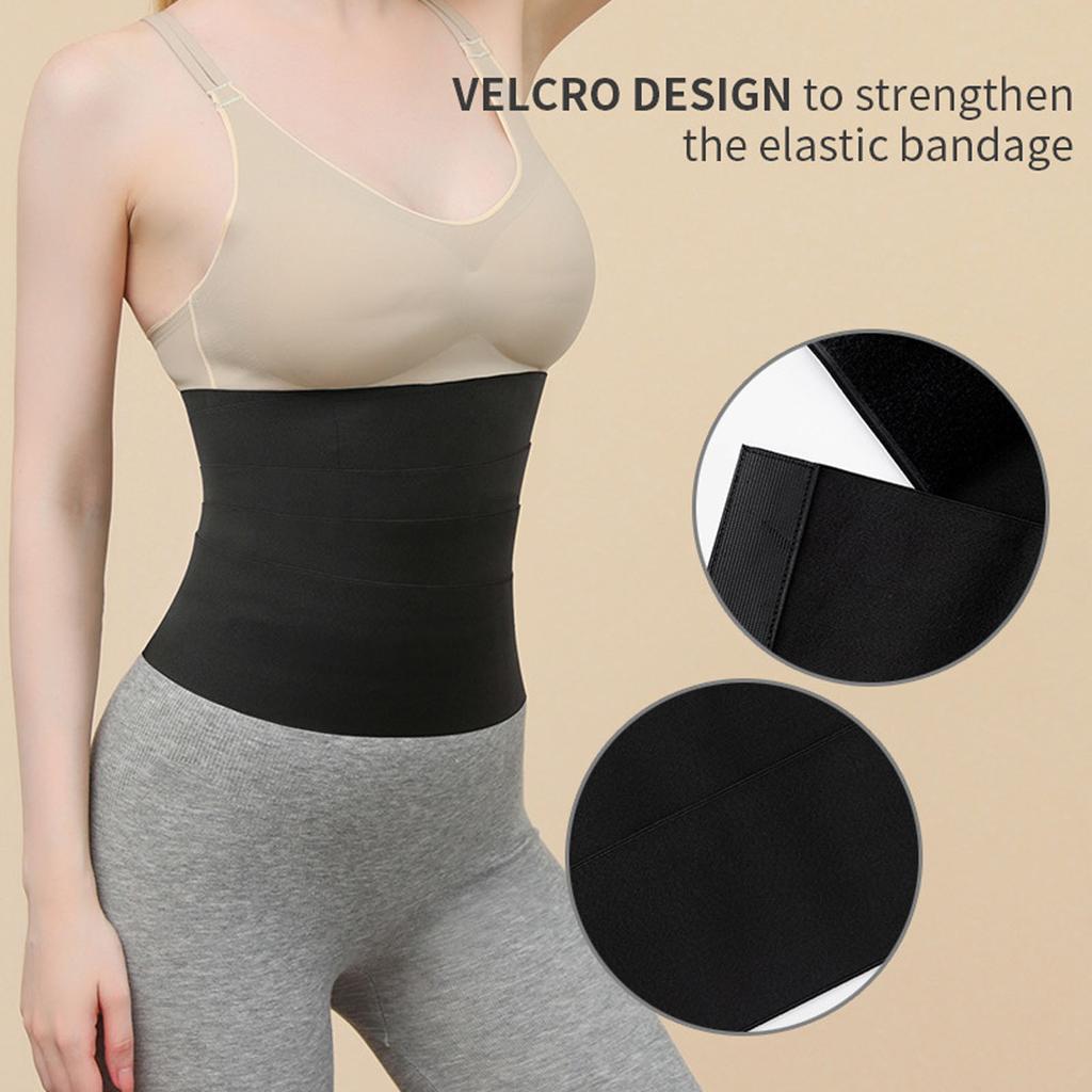 Postpartum Belly Band Pregnant Women Slimming Tummy Compression Wrap Belt Adjustable Bandage Elastic Waist Trainer Trimmer