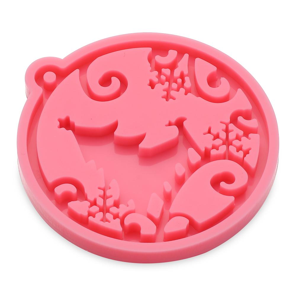 Candy Chocolate Cake Tools Jewelry Making Tool Keychain Molds Christmas Ball Mold Silicone Moulds