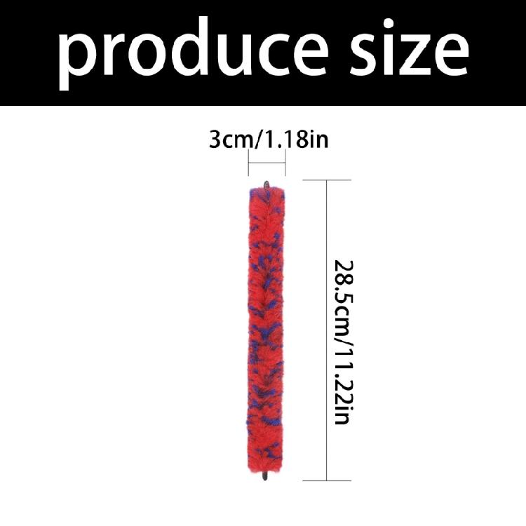 Professional Universal Saxophone Cleaning Brush Double Color Design Effective Moisture Removal Fits Baritone