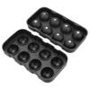 Silicone Ice Cube Tray Large Capacity Ice Maker Household Ice Ball Mold Easy Release Press Ice Box