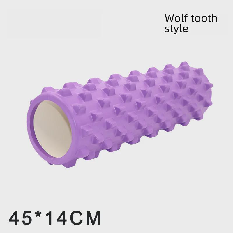 Rolă de spumă Crescent Hollow de 45 cm pentru Yoga și Pilates