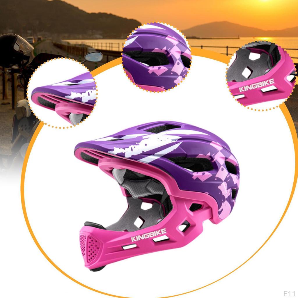 Kids Bike Helmet Gear Bicycle for Mountain Road Biking Roller Skating
