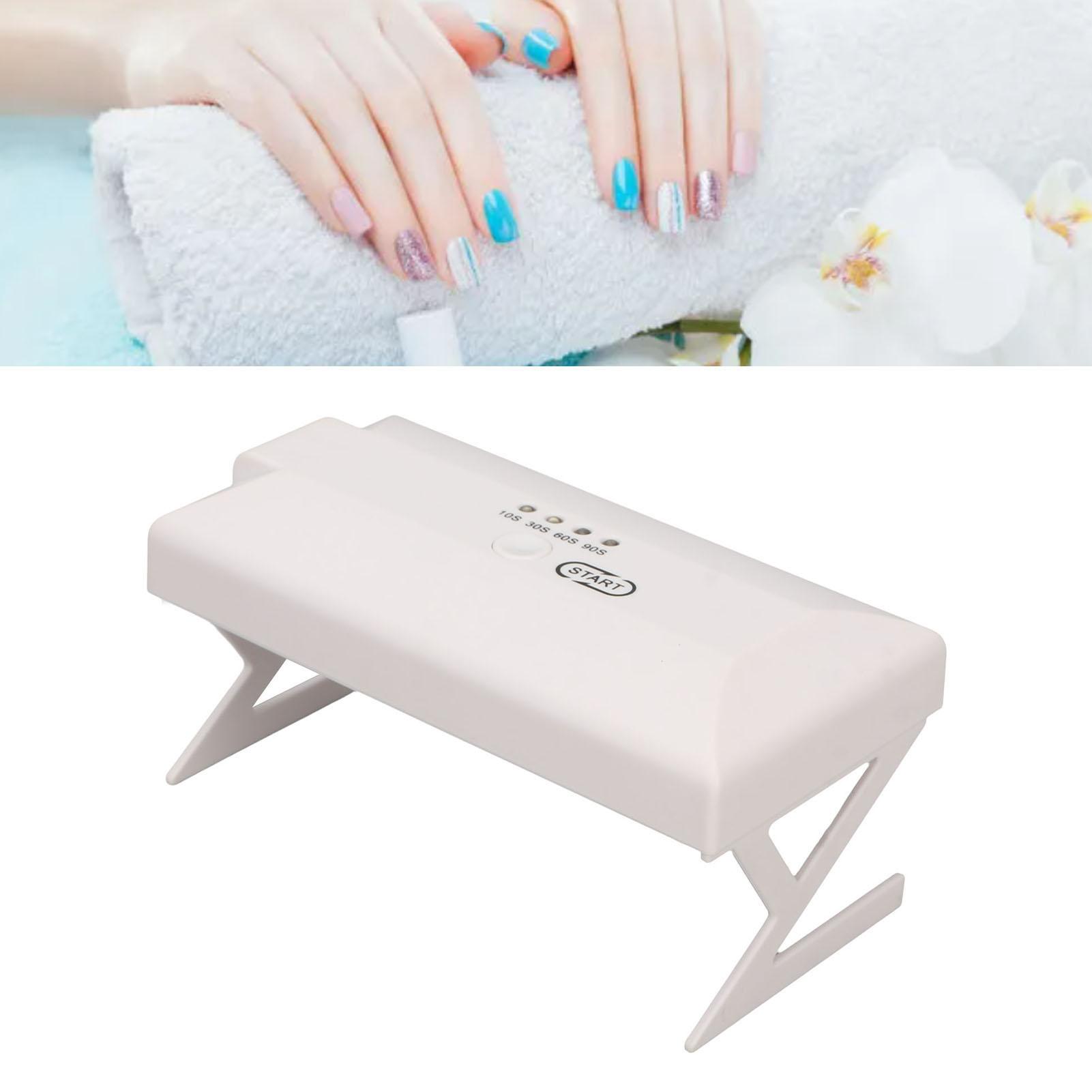 

УФ лампа для геля для ногтей Быстрая сушка 200 Вт 4 таймера Светодиодный дисплей 17 светодиодных чипов Светодиодная лампа для ногтей US Plug