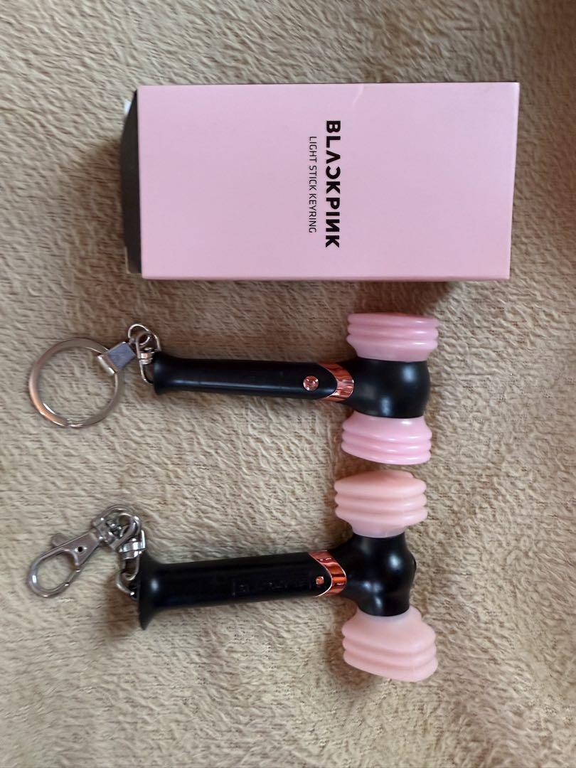 

[USED] BLACKPINK Light Stick Keychain Korean Version Japanese Version