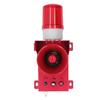 Industrial Siren Alarm Waterproof 130db Volume Adjustable High Power Emergency Strobe Sound Light Alarm for Mine