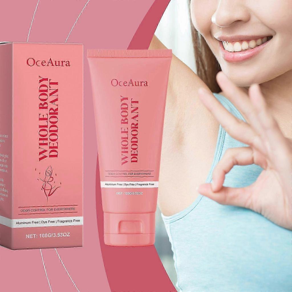 2025 Whole Body Deodorant Cream for Women, Body Odor Removing Deodorant Cream, All-Day Odor Control, Aluminum Free Deodorant Cream for All Skin Types