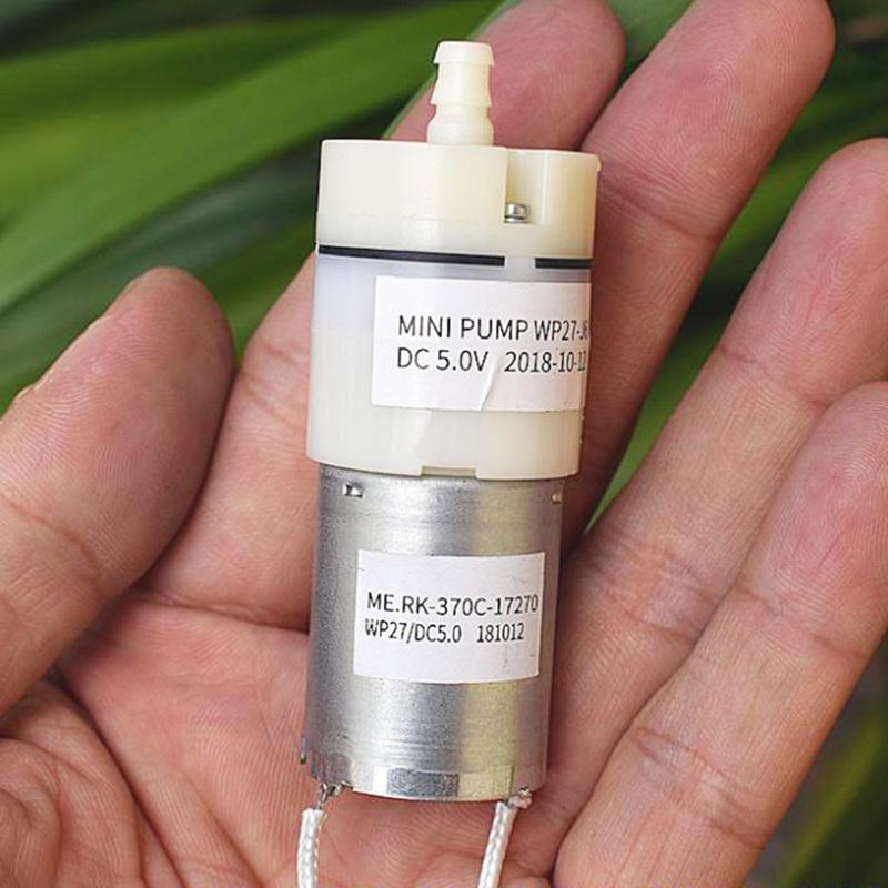 High Quality Mini Monitor Diaphragm Pump DC 5V-12V Mute Large Air Volume 370 Air Pump Oxygen Pump Aquarium Medical Fish Tank For