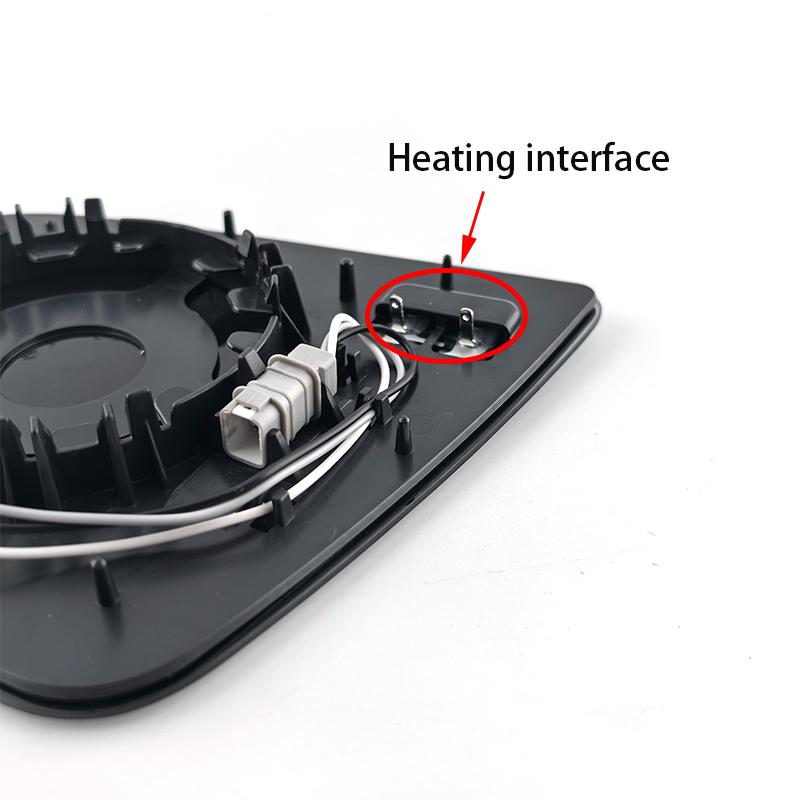Car Blind Spot Heated Warning Rear Mirror Glass for Mercedes-Benz V Class V260 Vito W447 2016 2017 2018 -