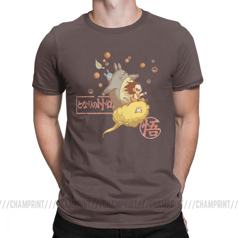 Totoro Clothing Fashions Japanese Anime Hayao Miyazaki Studio Ghibli Spirited Away T Shirt Men S