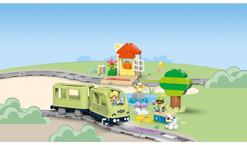 LEGO конструктор Duplo – Интерактивная приключенческая железная дорога (10427)