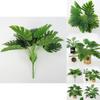 Greenery Wall Decor With Artificial Monstera Deliciosa Liebm Plants For Home Office Interior Design