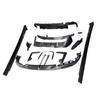 BMW X5M F95 Carbon Fiber Body Kit: Front Lip Splitter, Rear Lip, Side Skirts, Wind Deflectors, Tail Wing with Lights.