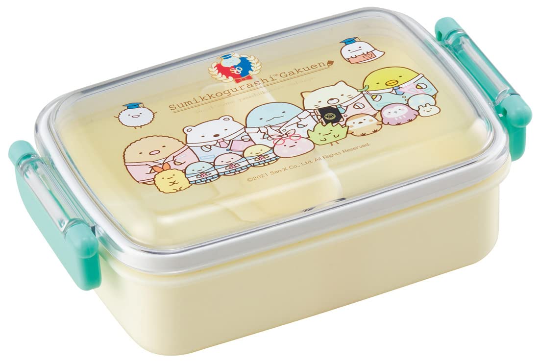 Skater Antibacterial Lunch Sumikko Gurashi School Made in Children s Box, 450ml, Girl s Design, Japan, RBF3ANAG-A