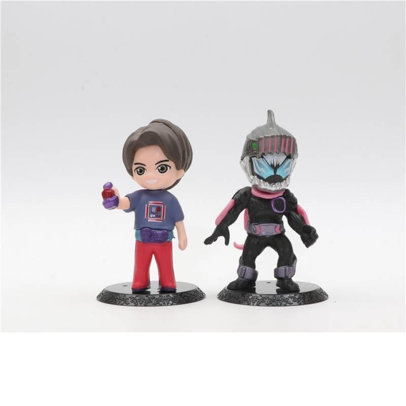 Masked Superhero Knight Action Figure Toy Model Doll Machine Gashapon Souvenir