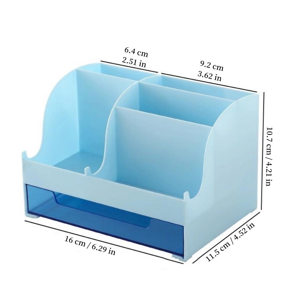 Desktop storage box with drawers, student desk, school supplies, stationery organizer, office drawer gift, vanity storage box