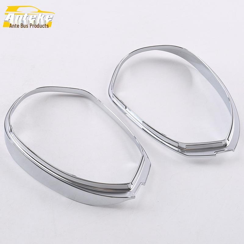 Suitable for 18 Mattu Models: Rearview Mirror Rain Shield Bright Ring Sticker