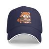 Baseball Caps Kawaii Red Panda Eating RaUnisex Noodles Fans Support Customized Unisex Women Casual Summer Hats