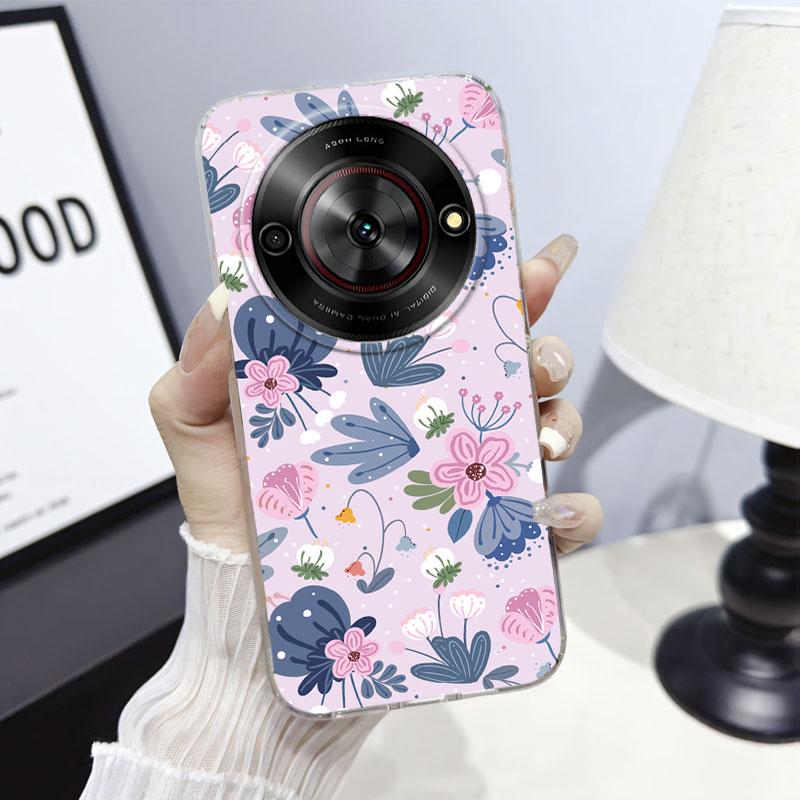 For ZTE Blade A75 5G A 75 5G Case Clear Protect Cover For ZTE Nubia Focus 5G Clear Soft Silicone Phone Case Marble Print Pattern