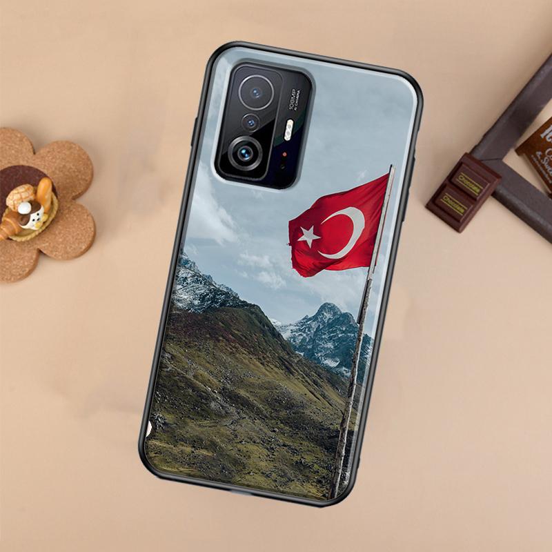 Cool Turkey Flag Case For Xiaomi POCO X7 X6 Pro X3 X5 M6 F3 F5 F6 Pro 11T 12T 13T 14T Pro 13 14 Ultra Cover
