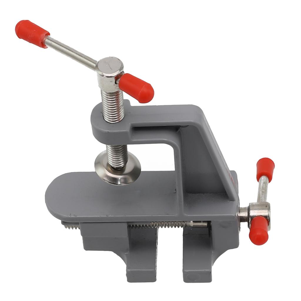 Lightweight Aluminum Alloy Mini Table Vise with Lock Clamp Suitable for Crafting Hobby Finishing and Small Project Work