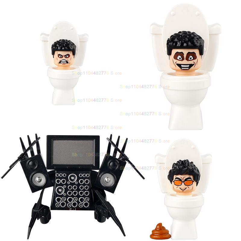 Nuevas Figuras KDL SWAT Skibidi Toilet Man Anime Juguetes de Bloques TvMan Titan Cameraman Speakerman Ladrillos Modelo Juguete Para Regalo de Cumpleaños de Niño