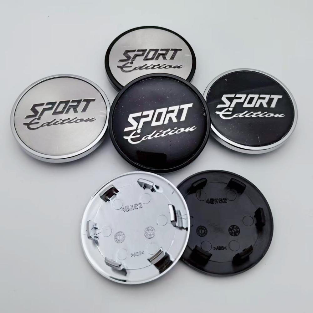 4pcs 62mm Sport Edition Logo Emblem Car Wheel Center Caps Auto Rim Centre Cover Wheel HubCaps Car Accessories for Land Rover