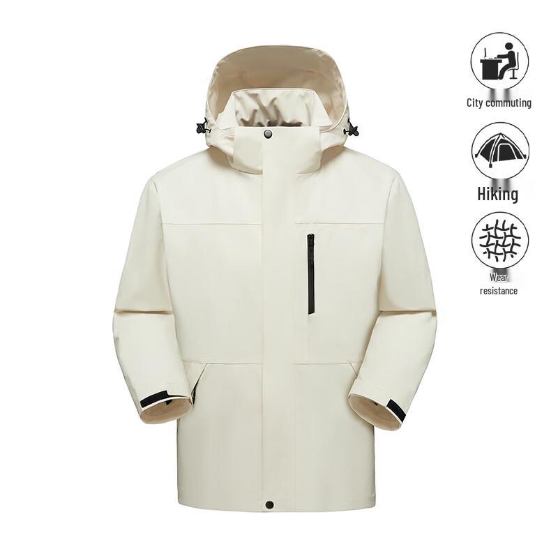 MEDE Men's Workwear Hooded Windproof Jacket