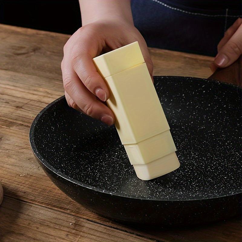 1/2 Stück tragbarer Butterverteiler Ein-Knopf-Bedienung Butterspender-Stift für Reisen Picknicks Backzubehör Küchenwerkzeuge