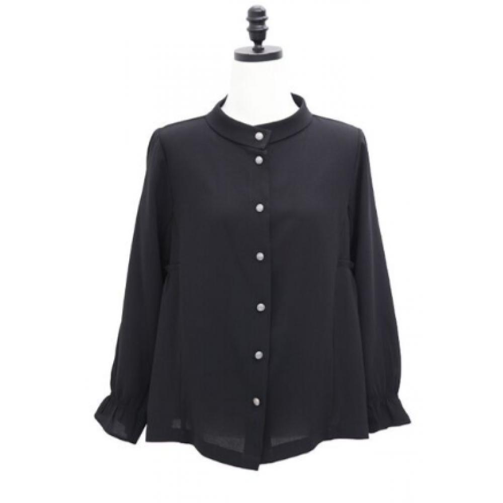 Shiz Madam Women Demure Banding Shirring Blouse T57201