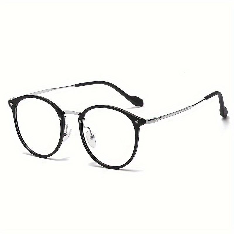 New Ultra-Lightweight Metal Glasses Frame Day And Night Color Change Anti-Blue Light Glasses