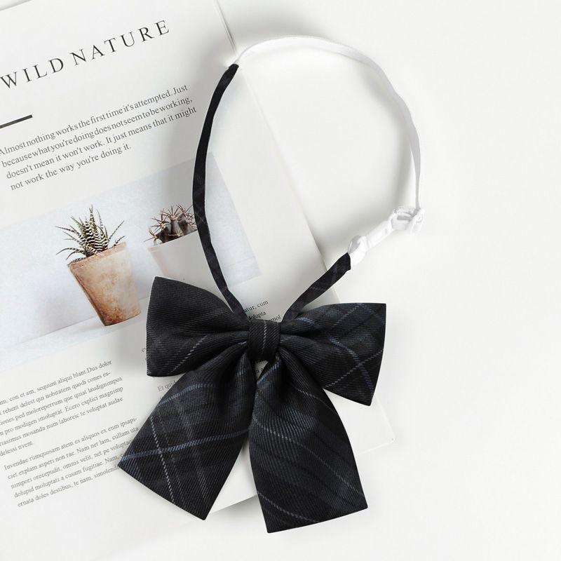 Kids Pattern Polyester Lazy Tie With Clip For School Uniforms And Gift Ideas