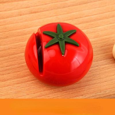Kreativer Tomatenförmiger Mini-Anspitzer Keramisches Schleifrad Schleifstein Manuell Haushalt Küchenzubehör