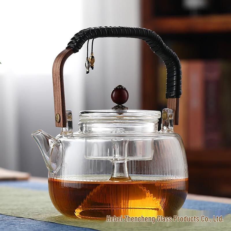 Zen Style High Borosilicate Glass Multi-function Teapot