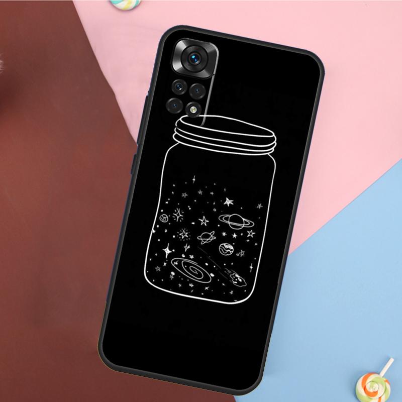Aesthetic Space Stars Planet Cover For Xiaomi Redmi Note 13 Pro 14 12 11 9 10 9S 10S 11S 12S Redmi 10C 12C 13C 14C Case