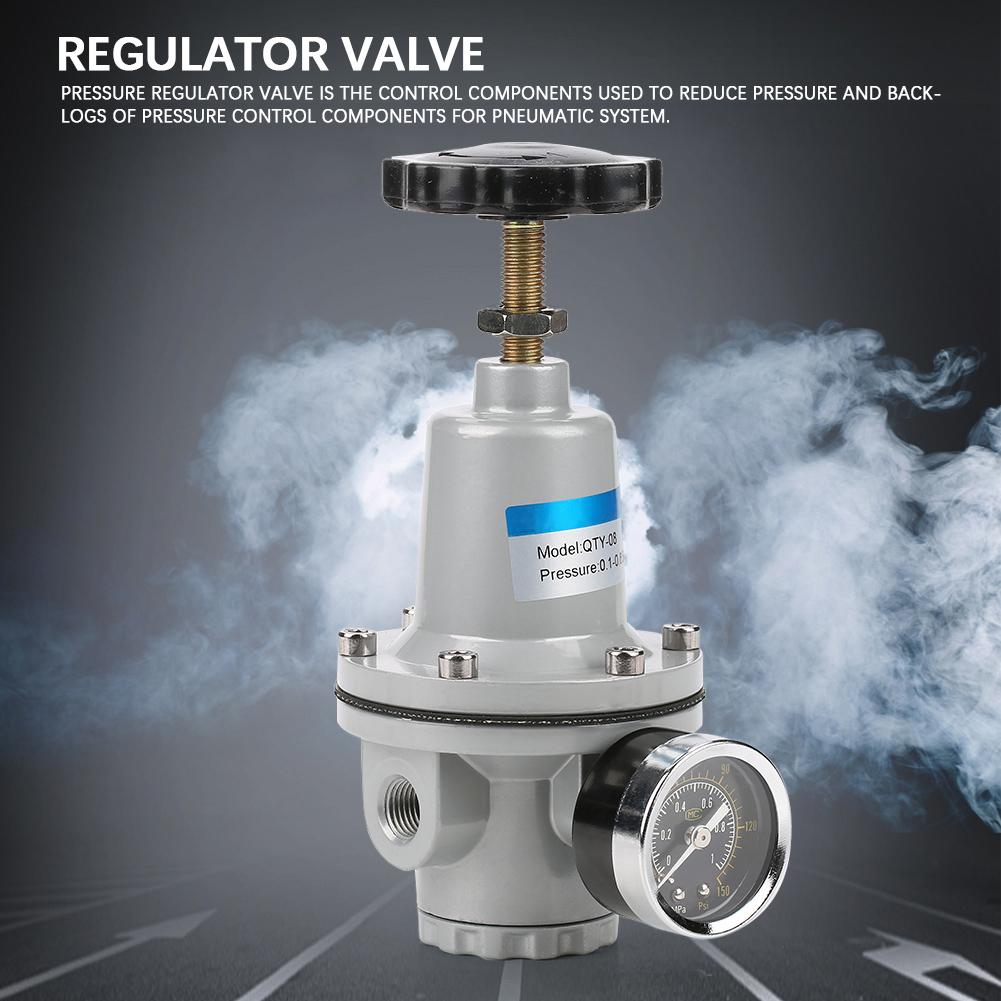 G14 Aluminium Alloy Pressure Regulating Valve Air Regulator for Pneumatic System