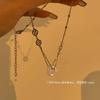 New Chinese Style Colorful Natural Stones Choker Bohemia Handmade Grunge Necklace for Women Trendy Punk Collier Hippie Jewelry