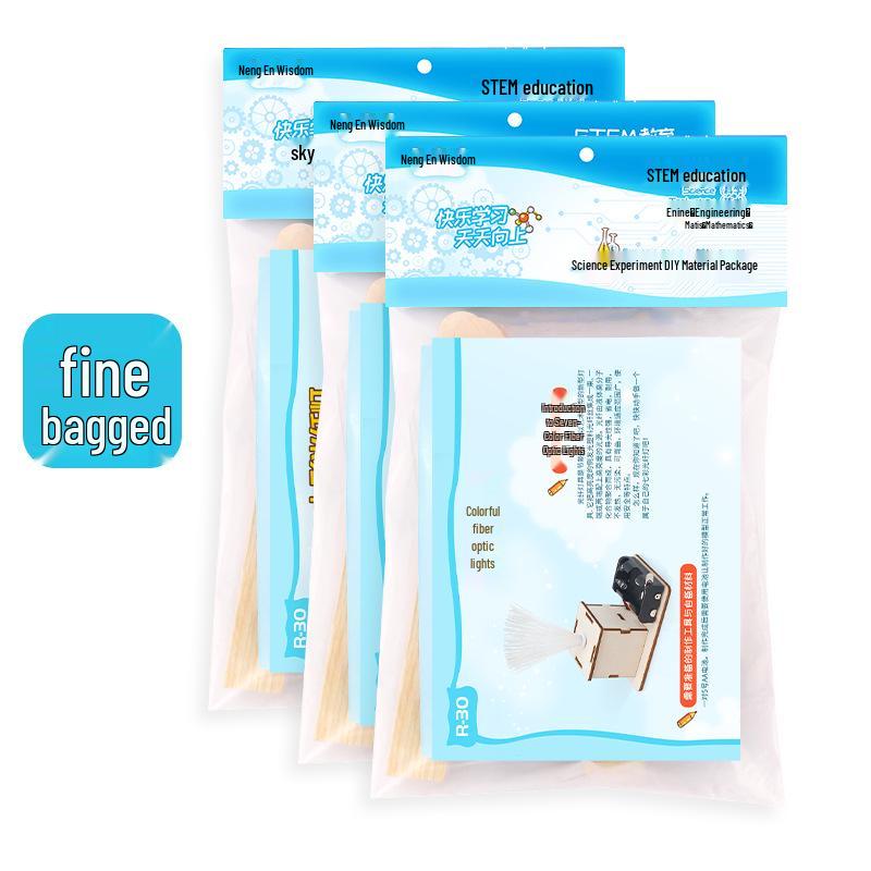 

Набор для самостоятельной сборки оптоволоконного светильника для детей: Креативный научный эксперимент и модель STEM-образования